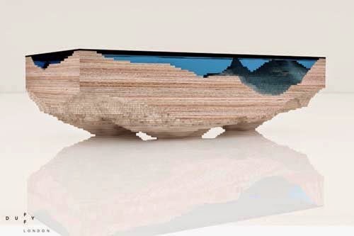 Limited edition coffee table furniture by Christopher Duffy