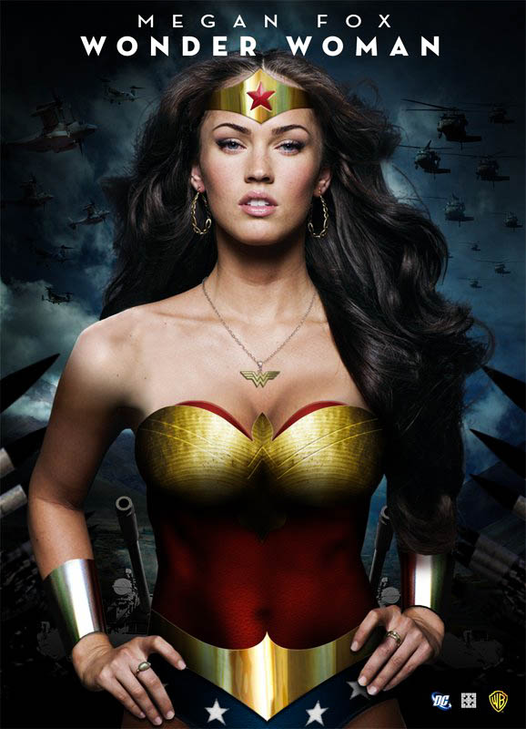 megan fox wonder woman costume. megan fox wonder woman