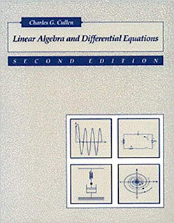 Linear Algebra and Differential Equations front cover