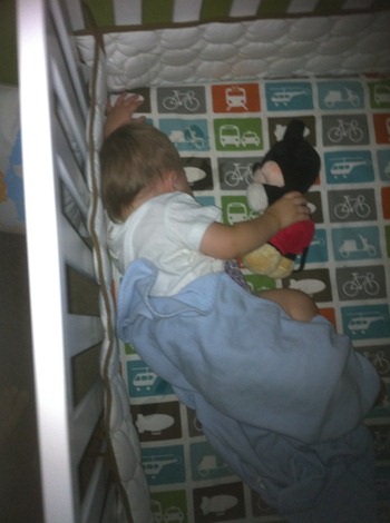 Cuddle with Mickey