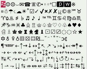 Koleksi Symbol Simbol Text Unik Special Characters My Blog
