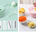 1Pc Green/Blue/Pink Kitchen Multifunctional Salad Utensils Vegetable Chopper Carrot Potato Manual Shredder Cook Vegetable Tools