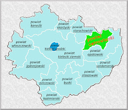 powiat-ostrowiecki-swietokrzyskie-mapka