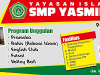 Desain Banner Spanduk PPDB SMP Yasmida Ambarawa 2019