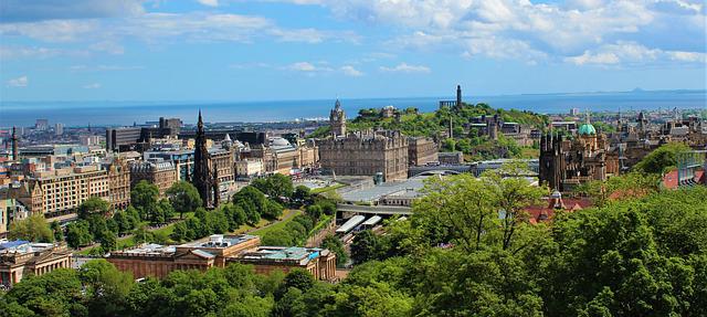 Panorama Kota Edinburgh