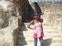picture of me at Fort Jesus