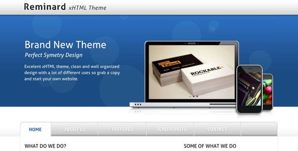 Reminard xHTML Theme - Software Technology