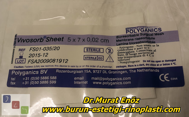 "VivoSorb® Sheet" Emilebilen Membran