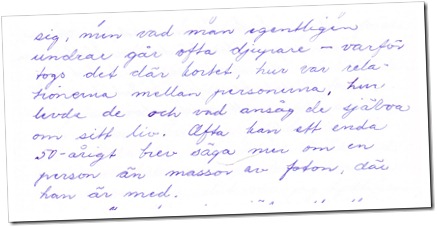 handwriting