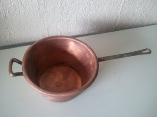 copper pan made in france