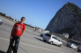 Landing strip of the Gibraltar Airport