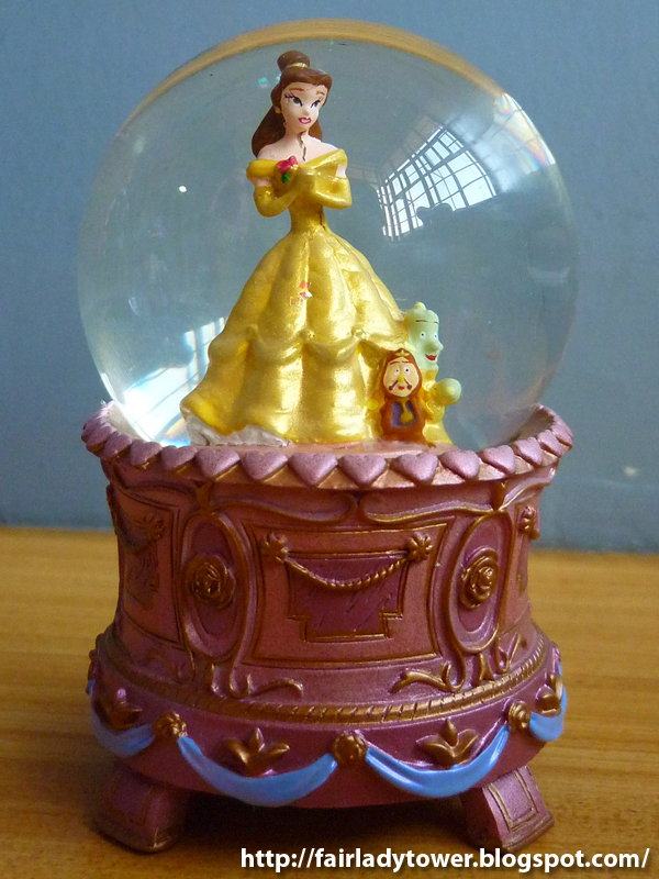 Presenting a Belle snowglobe as she appears in the ballroom scene from