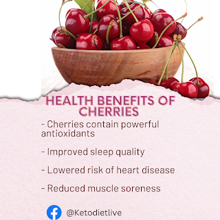 Cherries health benefits