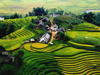 Cat Cat village - most interest attraction in Sapa, Lao Cai, Vietnam 