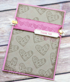 Sealed with Love Thank You Card - A sneak peek of some new Stampin' Up! UK goodies