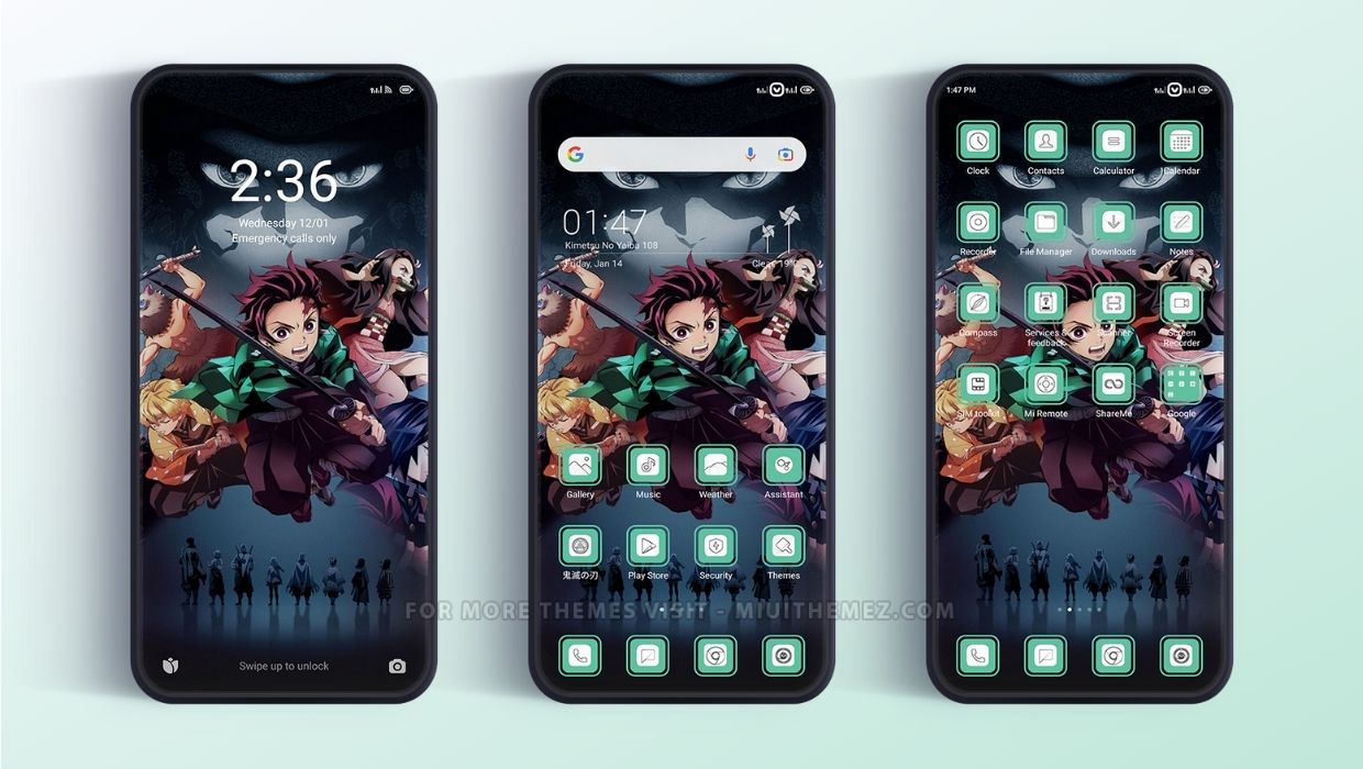 Kimetsu No Yaiba MIUI Theme