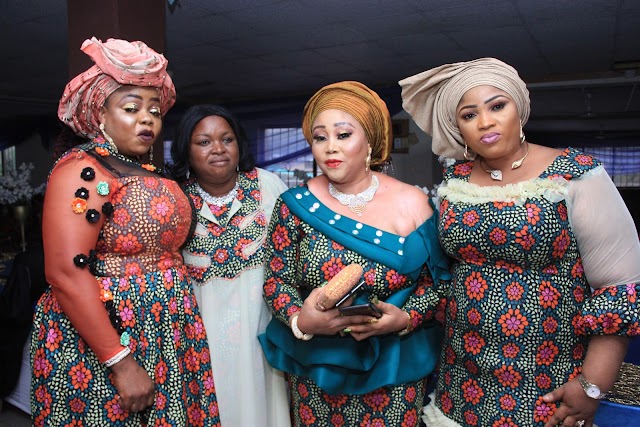 AT THE FINAL BURIAL CEREMONY OF LATE MRS MERCY ESINTERU ANUOLUWAPO ALINTA. Photos By ABDULRASHEED SANNI