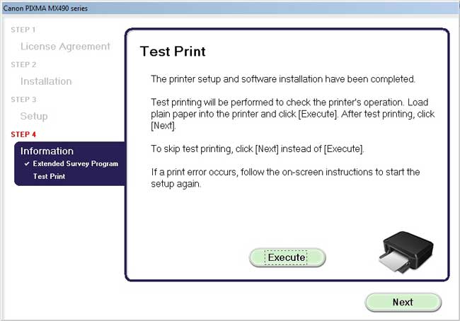 Cara Instal Printer Canon MX497 tanpa CD Driver