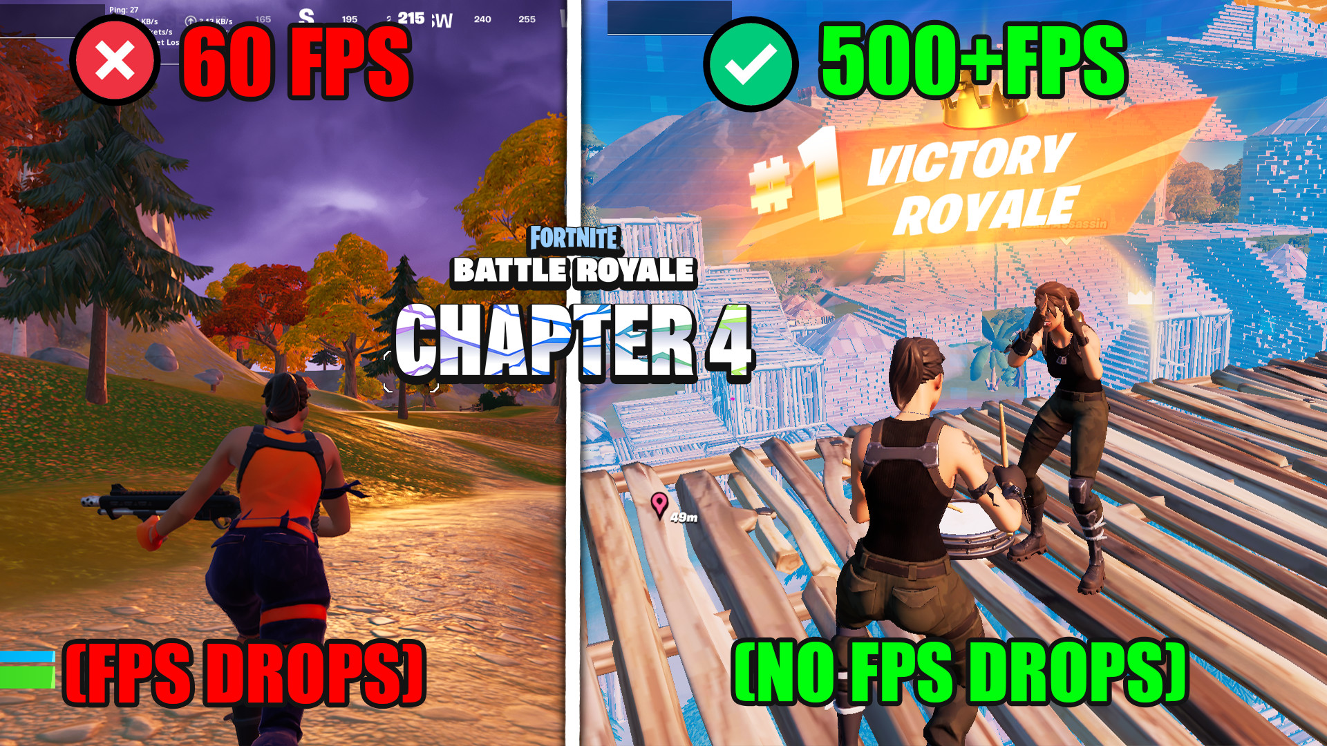 How To Fix FPS Drops in Fortnite Chapter 4 ~ Season 1 | Boost FPS & Lag Fix Guide~Fortnite FPS Boost