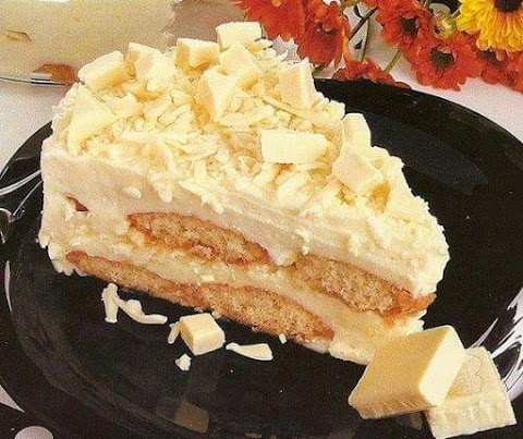 Pave de chocolate branco