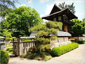 Entrada al Fort Worth Japanese Garden