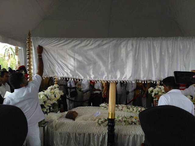  Pandith Amaradeva's funeral 