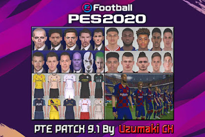 Pes 2017 Pte Patch 9.1 + 9.0 Aio Season 2019-20 By Uzmuaki Ch