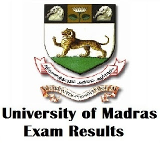 Madras University IDE Results 2017 @ www.ideunom.ac.in