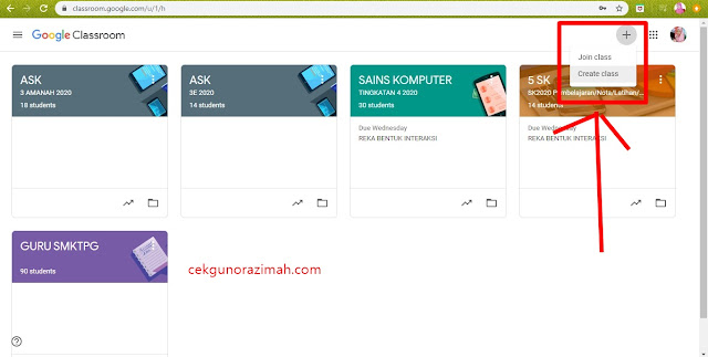 Cara create class untuk google classroom, create class, cara menggunakan google classroom untuk guru, panduan google classroom untuk guru, panduan google classroom, cara membuat google classroom untuk guru, cara menggunakan google classroom untuk murid, cara guna google classroom, tutorial google classroom, cara menggunakan google classroom untuk guru