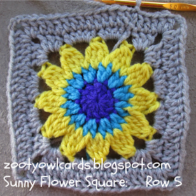 Sunflower Granny Square