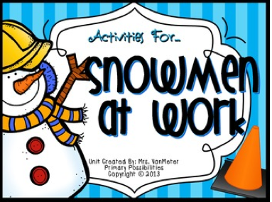 http://www.teacherspayteachers.com/Product/Snowmen-at-Work-Literature-Study-Printables-1017526