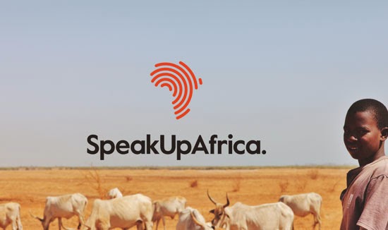 Bold & Thin line Logo Speakup Africa