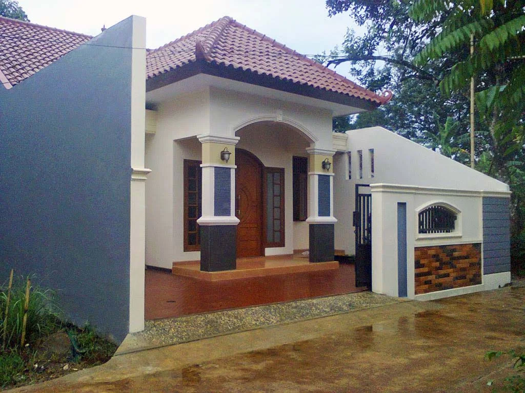 71 Model Desain Rumah Sederhana Desa Modern Paling Banyak Di