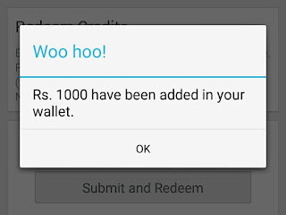 night stay app Rs 1000 wallet credits
