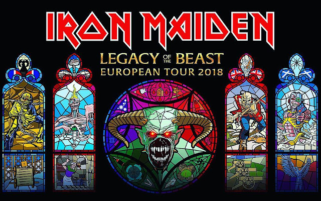 Η φετινή περιοδεία των Iron Maiden "Legacy Of The Beast"