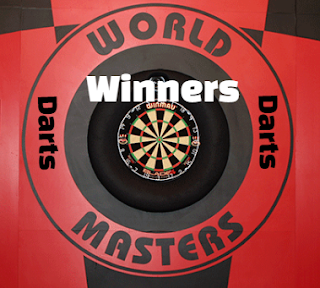 Winmau World Masters Darts, past Winners-Champions, results, history, by year.