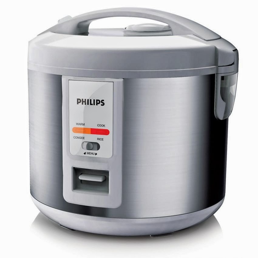 Philips Rice Cooker with 5-Layer Golden Inner Pot HD-3027