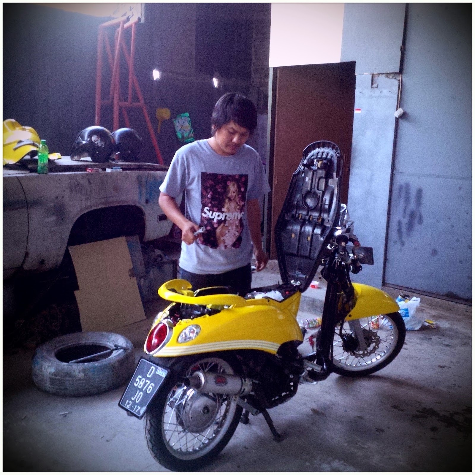 Bengkel Bore Up Motor Matic Mio Nouvo Fino Beat Scoopy Murah