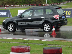 Subaru Forester Test Drive at Shenzhen Shajing Xtreme Speedway