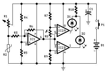 Portable Detector Comparator Temperature