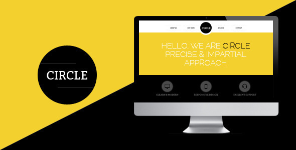 Circle HTML Responsive Template - Creative Site Templates