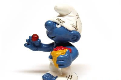 Tramp Smurf Figure