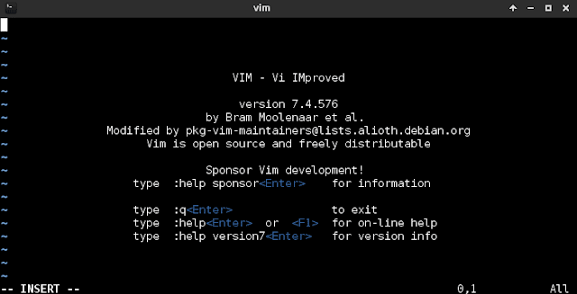  yaitu merupakan sebuah aktivitas yang menyerupai dengan editor teks  Menggunakan VIM Editor di Terminal Linux