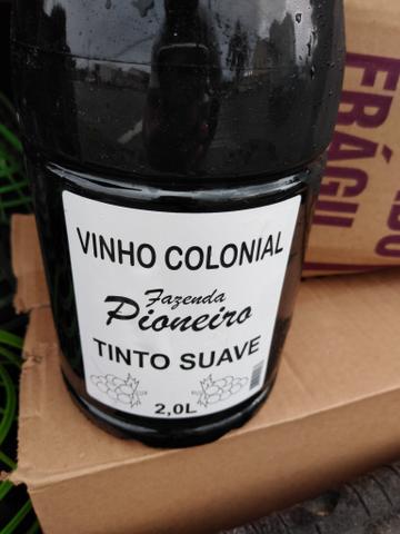 Vinho Colonial - Fazenda Pioneiro - Tinto Suave 