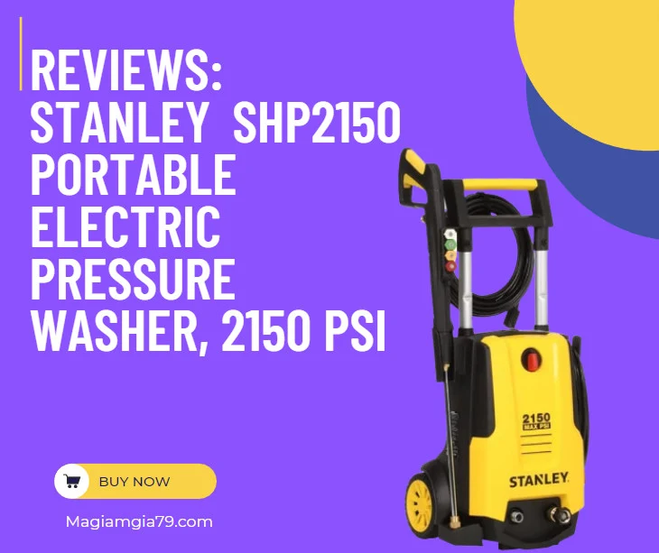 stanley 2150 pressure washer review