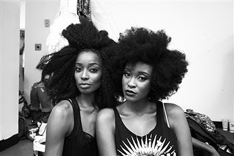 Models ready to hit the runway for the style Africa Show in LA