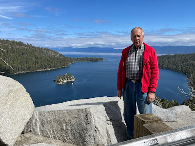 overlooking Emerald Bay