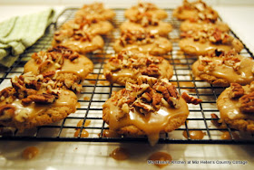 Texas Pecan Praline Cookies at Miz Helen's Country Cottage