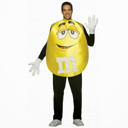 Disfraz M&M Amarillo