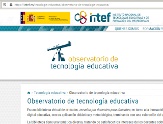  Observatorio de tecnología educativa